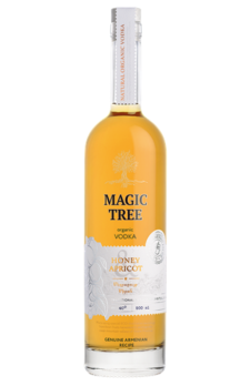 MAGIC TREE organic vodka 
Honey Apricot