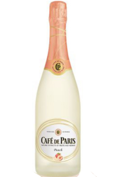 CAFÉ DE PARIS Peach Flavor Sparkling Wine-Cocktail