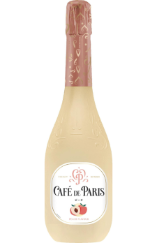 CAFÉ DE PARIS 
Peach Flavor 
Sparkling Wine-Cocktail