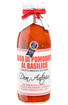 DON ANTONIO 
SUGO DI POMODORO AL BASILICO
Tomato Sauce With Basil
