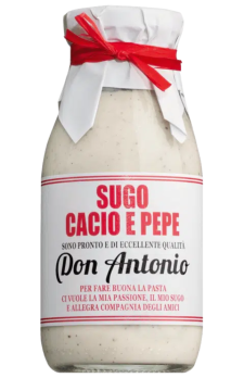 DON ANTONIO 
SUGO CACIO E PEPE 
Cheese and Pepper Sauce