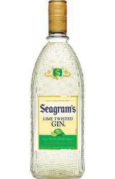 SEAGRAM'S GIN 
LIME TWISTED GIN