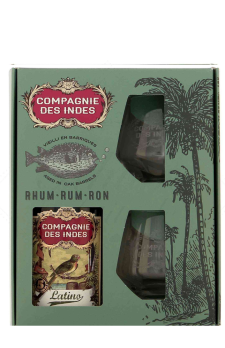 COMPAGNIE DES INDES 
"Rhum Latino" 
5ans 
With 2 Glasses	