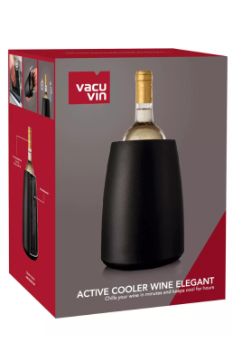 Vacu Vin 
Active Cooler Wine 
Elegant Black | VINO&VINO
