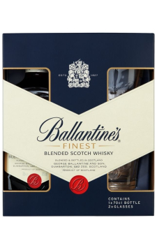 BALLANTINE'S 
Finest 
With 2 glasses