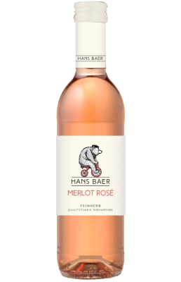 HANS BAER 
Merlot 
Rose 0.25 L | VINO&VINO