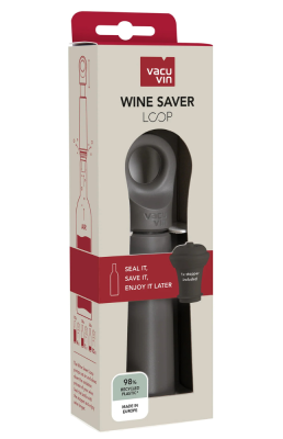 Vacu Vin 
Loop Wine Saver Graphite | VINO&VINO