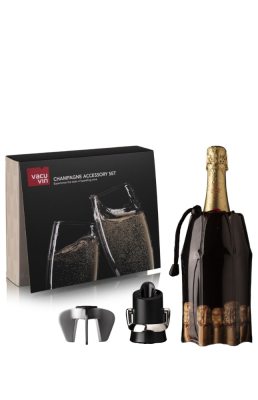 Vacu Vin 
Champagne Accessory Set | VINO&VINO