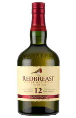 REDBREAST 
Single pot still whiskey 
12YO  | VINO&VINO
