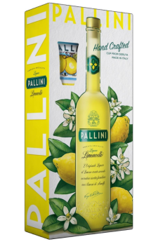 PALLINI 
Limoncello 
With 1 glass