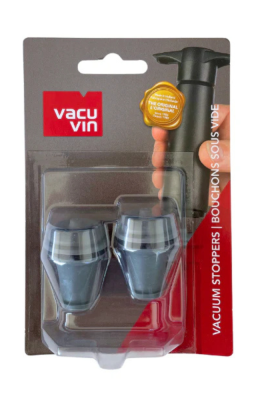 Vacu Vin 
Wine Stoppers 
Set of 2 | VINO&VINO