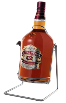 CHIVAS REGAL 
12 year old (with bottle cradle)
