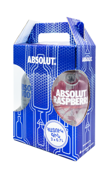 PROMO BUNDLE 
Absolut Raspberri 
Double pack