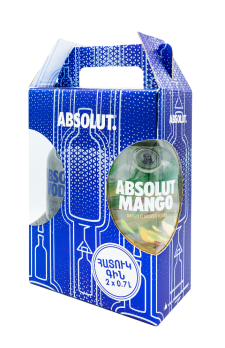PROMO BUNDLE 
Absolut Mango 
Double pack
